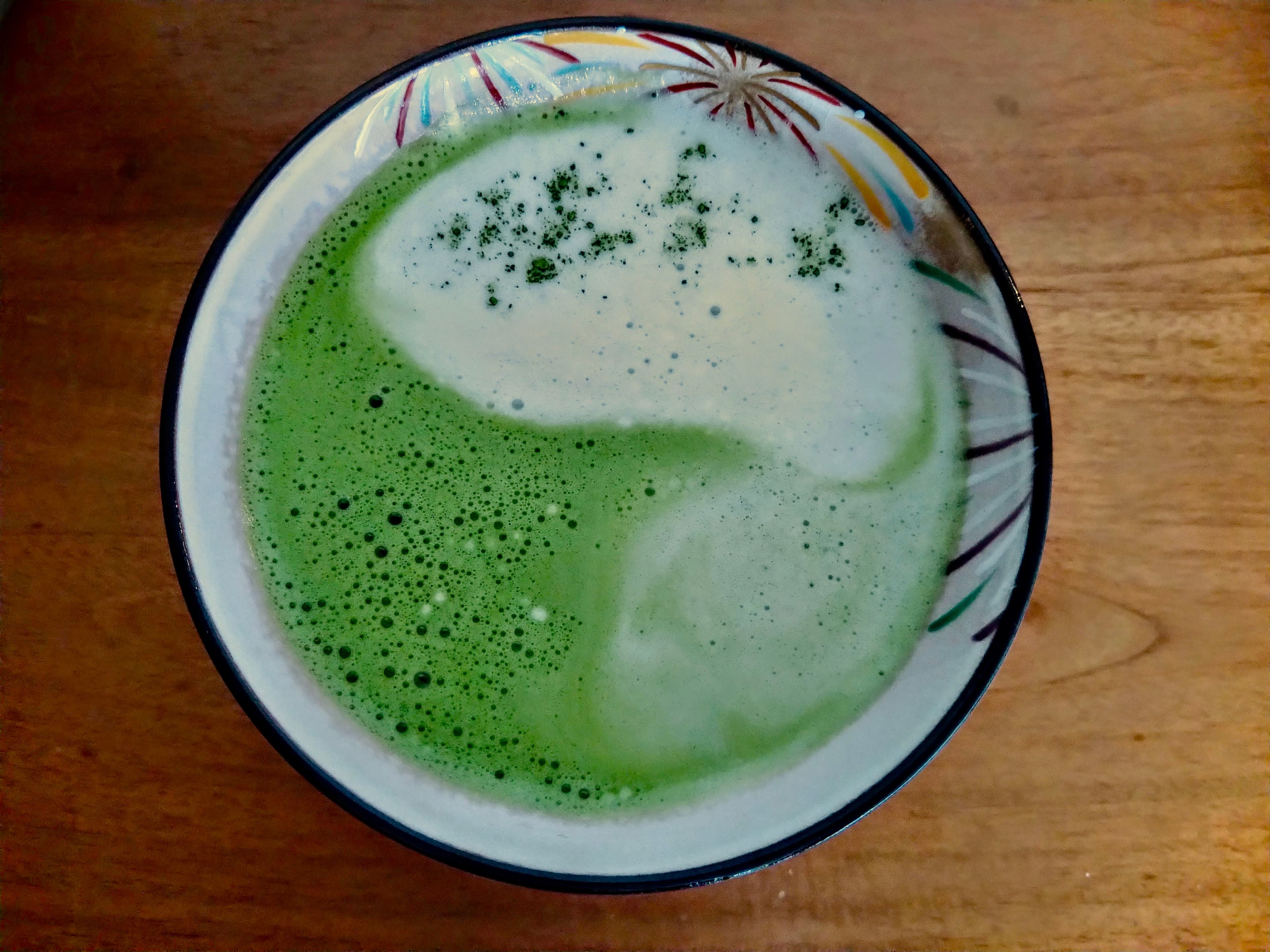 Matcha Latte en fête